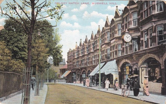Colney Hatch Lane, north bound 1904