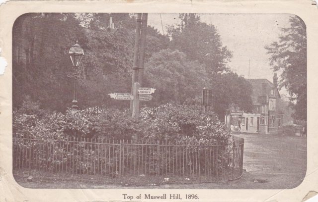 Muswell Hill Roundabout 1896
