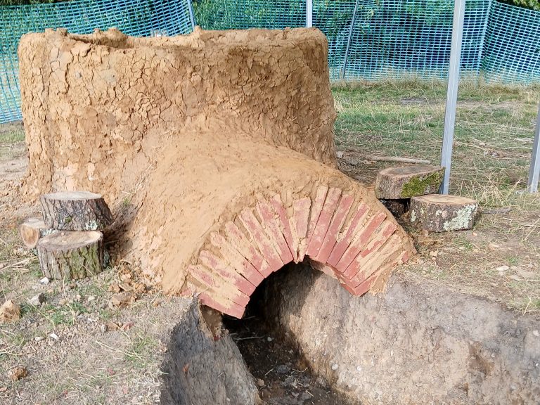 Roman Kiln Returning to Highate Wood